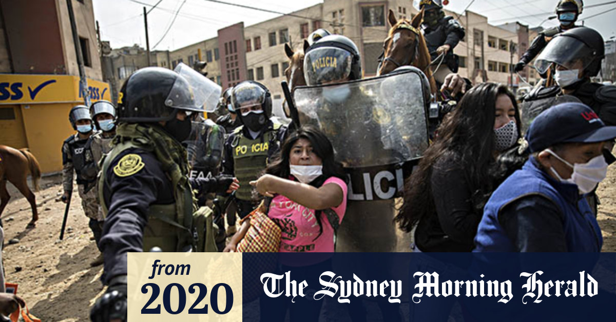 Video Tension in Peru amid coronavirus lockdown